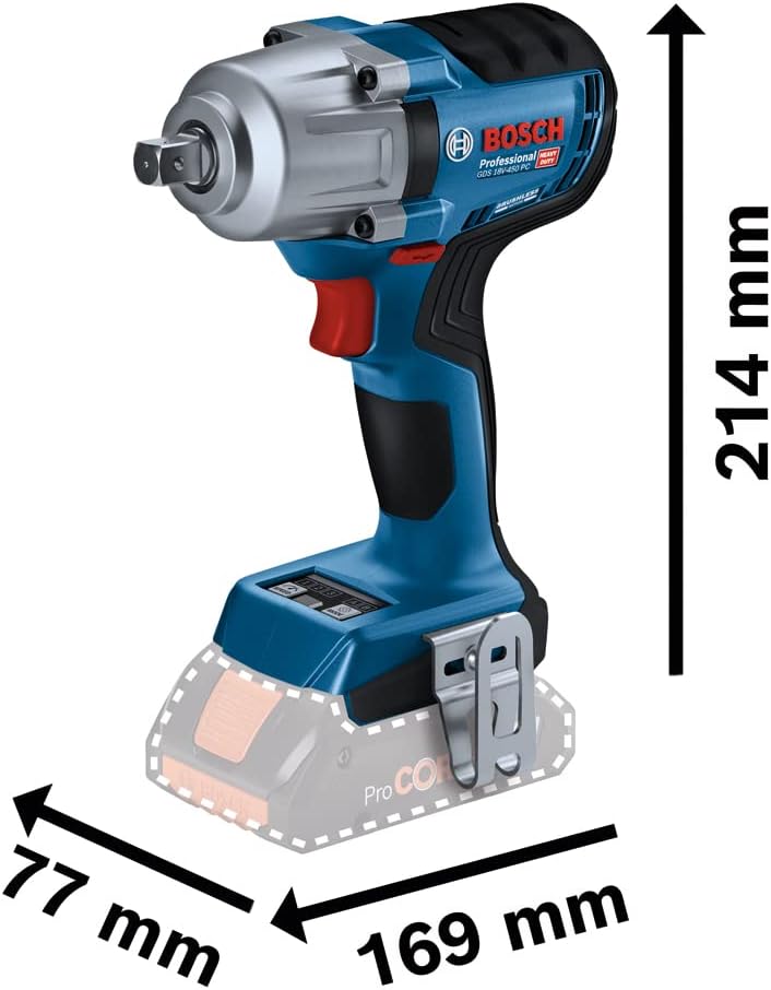 Boulonneuse GDS 18V-450 PC solo + CoMo L