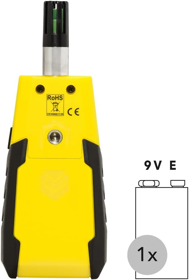 Trotec BC06 Thermo-hygromètre de Poche Professionnel avec Pochette
