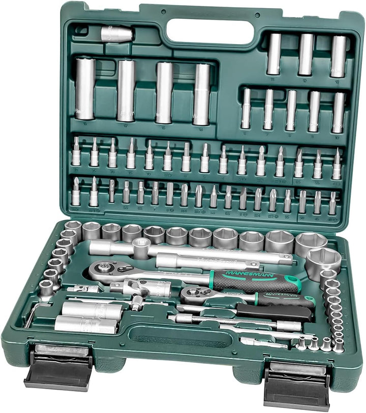 Clé à Douille Brüder Mannesmann M98410 94 Pièces Chrome Vanadium