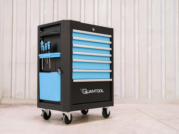 Brüder Mannesmann Q25160 - Tool trolley, 217 pcs. tool assortment