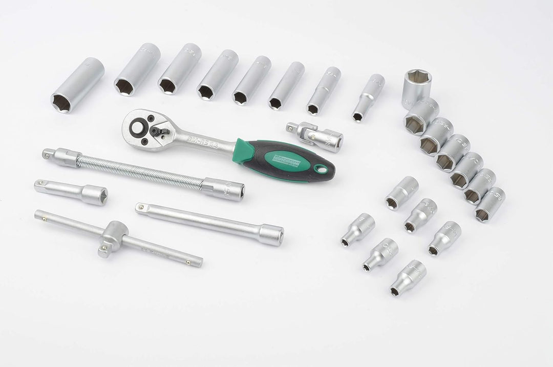 Clé à Douille Brüder Mannesmann M98410 94 Pièces Chrome Vanadium