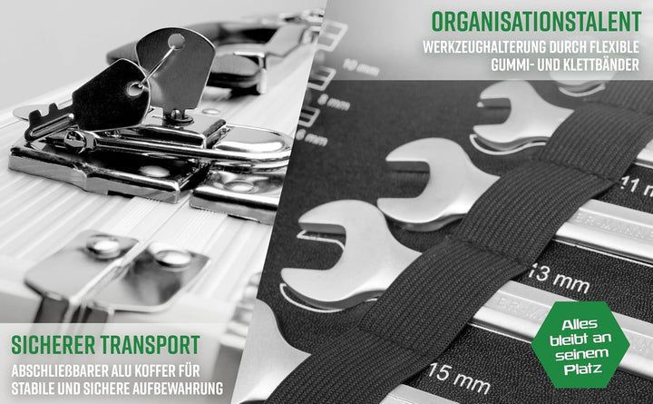 Coffret Outils Brüder Mannesmann M29075 108 Pièces Complet