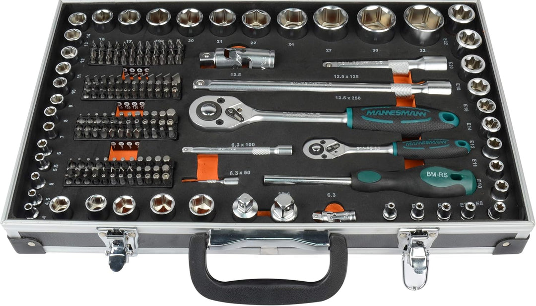 Brüder Mannesmann M98432 - Socket set, 232 pcs.
