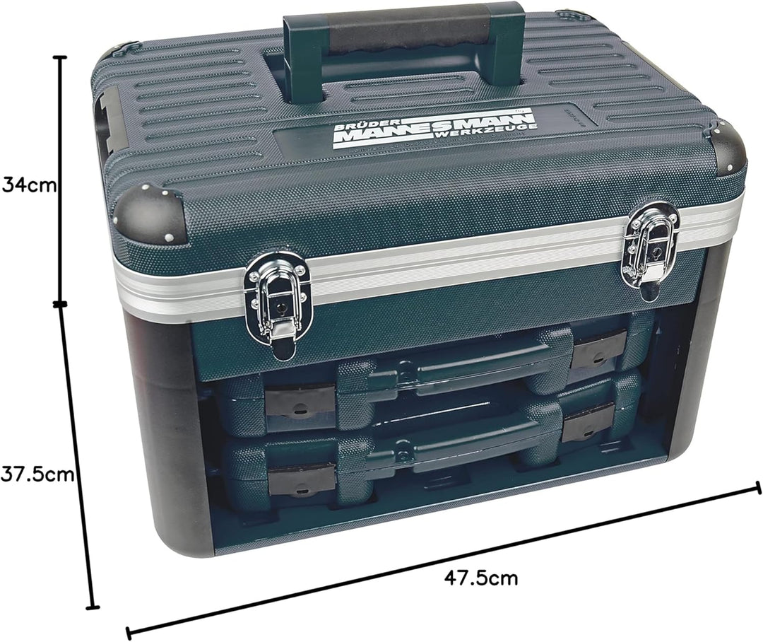 Brüder Mannesmann M29087 - Jeux d’outils multiusages 163 pcs.