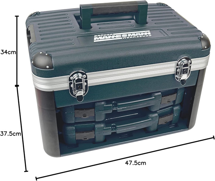 Brüder Mannesmann M29087 - Jeux d’outils multiusages 163 pcs.