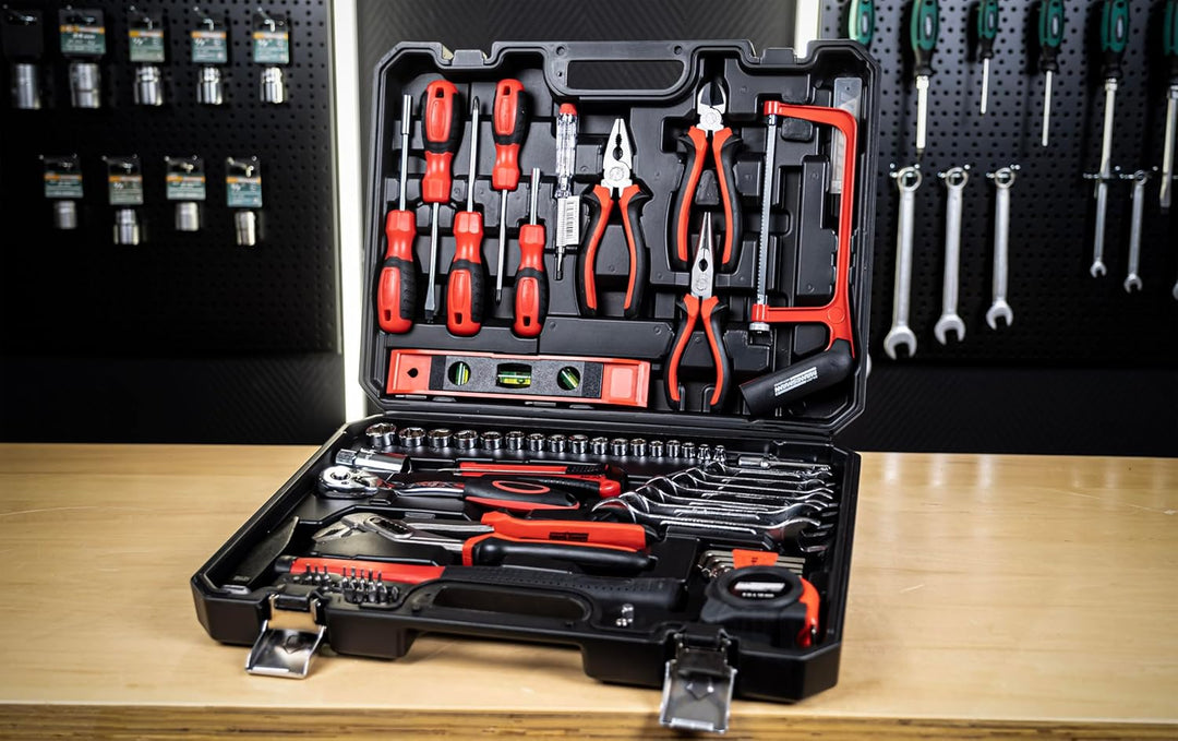 Brüder Mannesmann M29083 - Jeu d'outil à main  95 pcs.