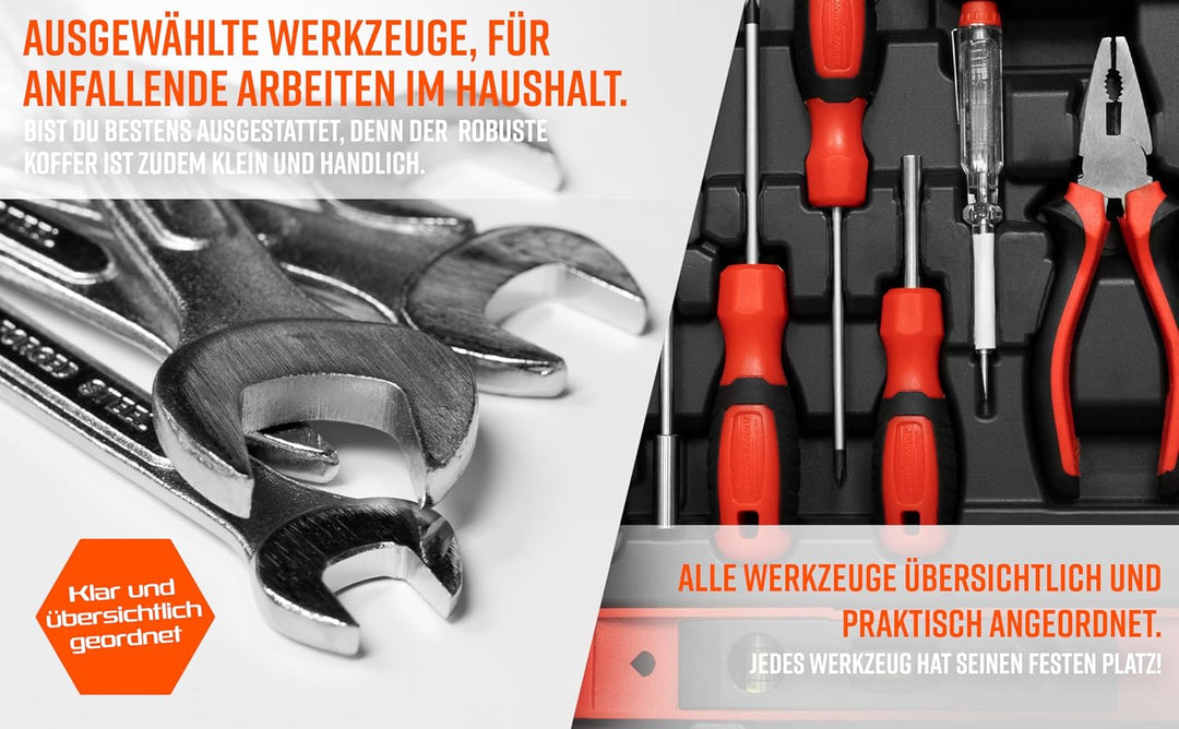 Brüder Mannesmann M29083 - Jeu d'outil à main  95 pcs.