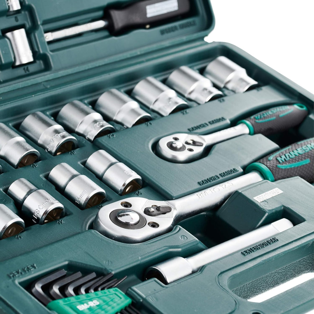 Brüder Mannesmann M98415 - coffrets clefs et douilles 115 pièces