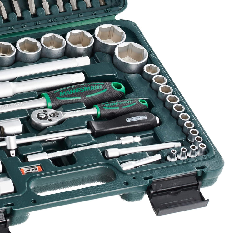 Clé à Douille Brüder Mannesmann M98410 94 Pièces Chrome Vanadium