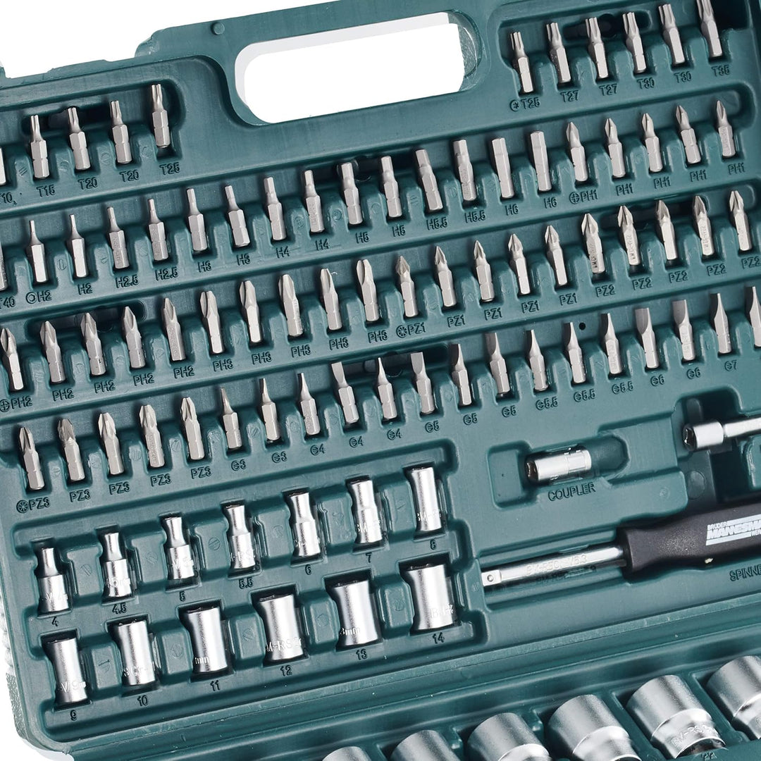 Brüder Mannesmann M98415 - coffrets clefs et douilles 115 pièces
