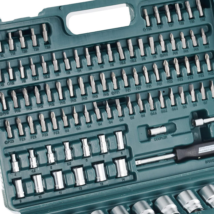 Brüder Mannesmann M98415 - coffrets clefs et douilles 115 pièces
