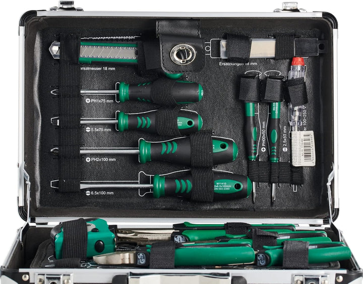 Mallette Outils Brüder Mannesmann M29067 Complète Multi-Usage Pro