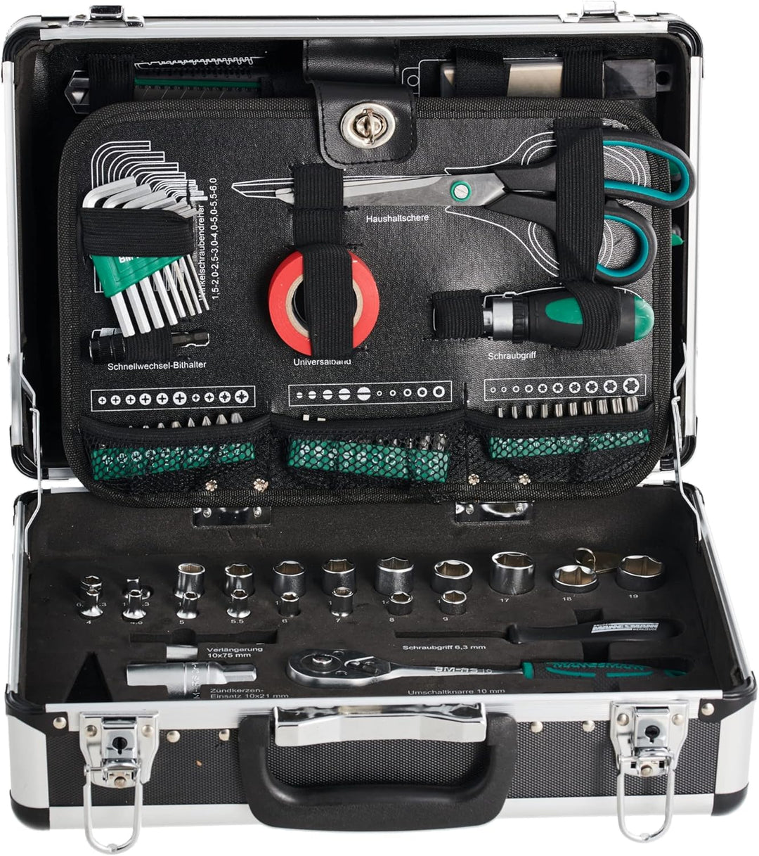Mallette Outils Brüder Mannesmann M29067 Complète Multi-Usage Pro