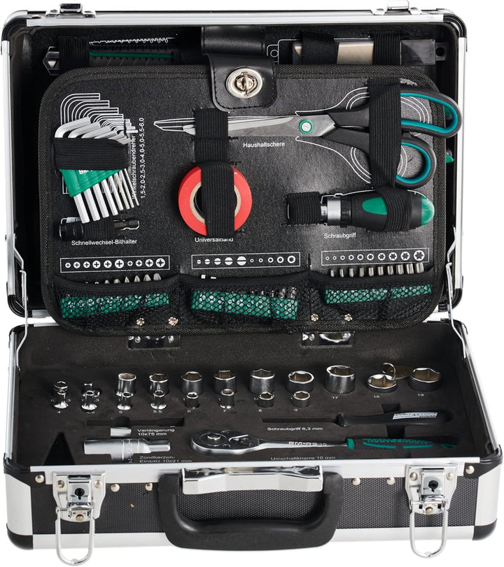 Mallette Outils Brüder Mannesmann M29067 Complète Multi-Usage Pro