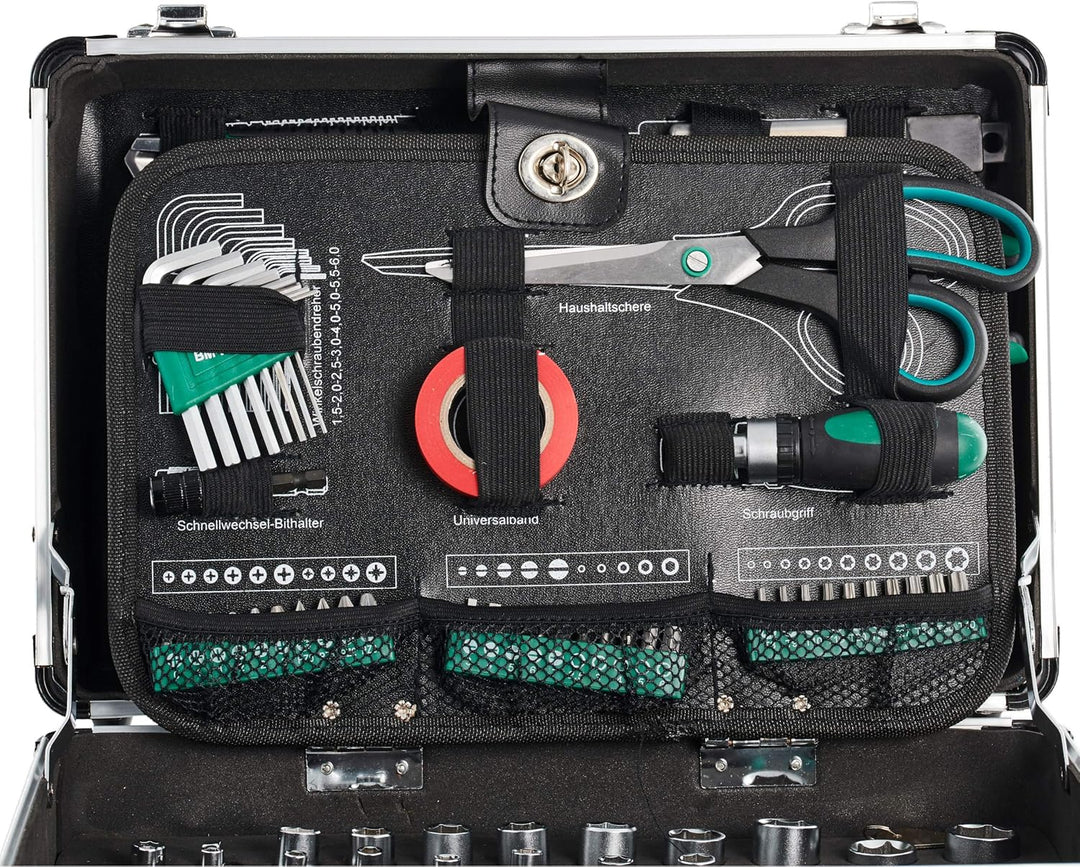 Mallette Outils Brüder Mannesmann M29067 Complète Multi-Usage Pro