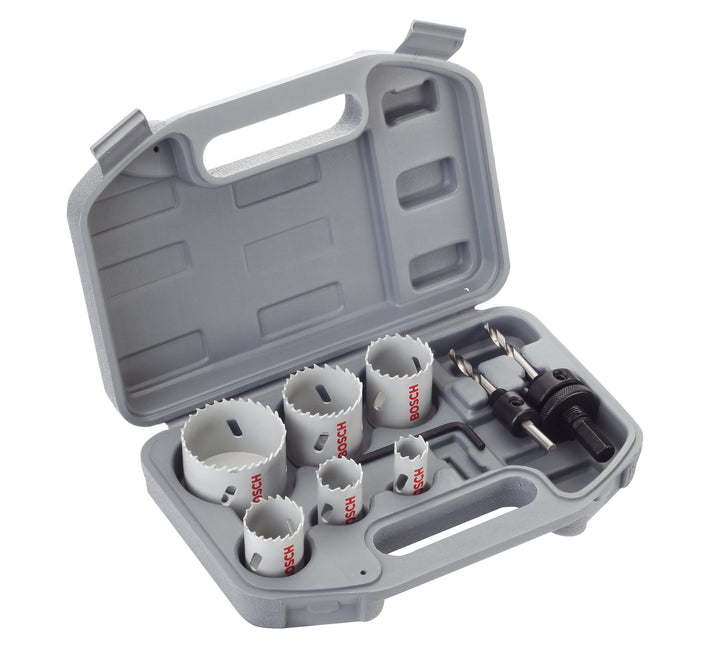 Bosch Professional Coffret 6 Scies-Trépans Bimétal HSS Ø20-68mm – Perçage Électricien