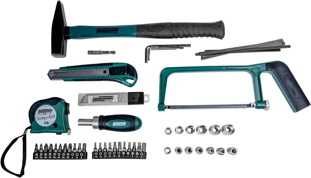 Brüder Mannesmann M29074 - Jeux d’outils multiusages 74 pcs. - MK SELLER EU