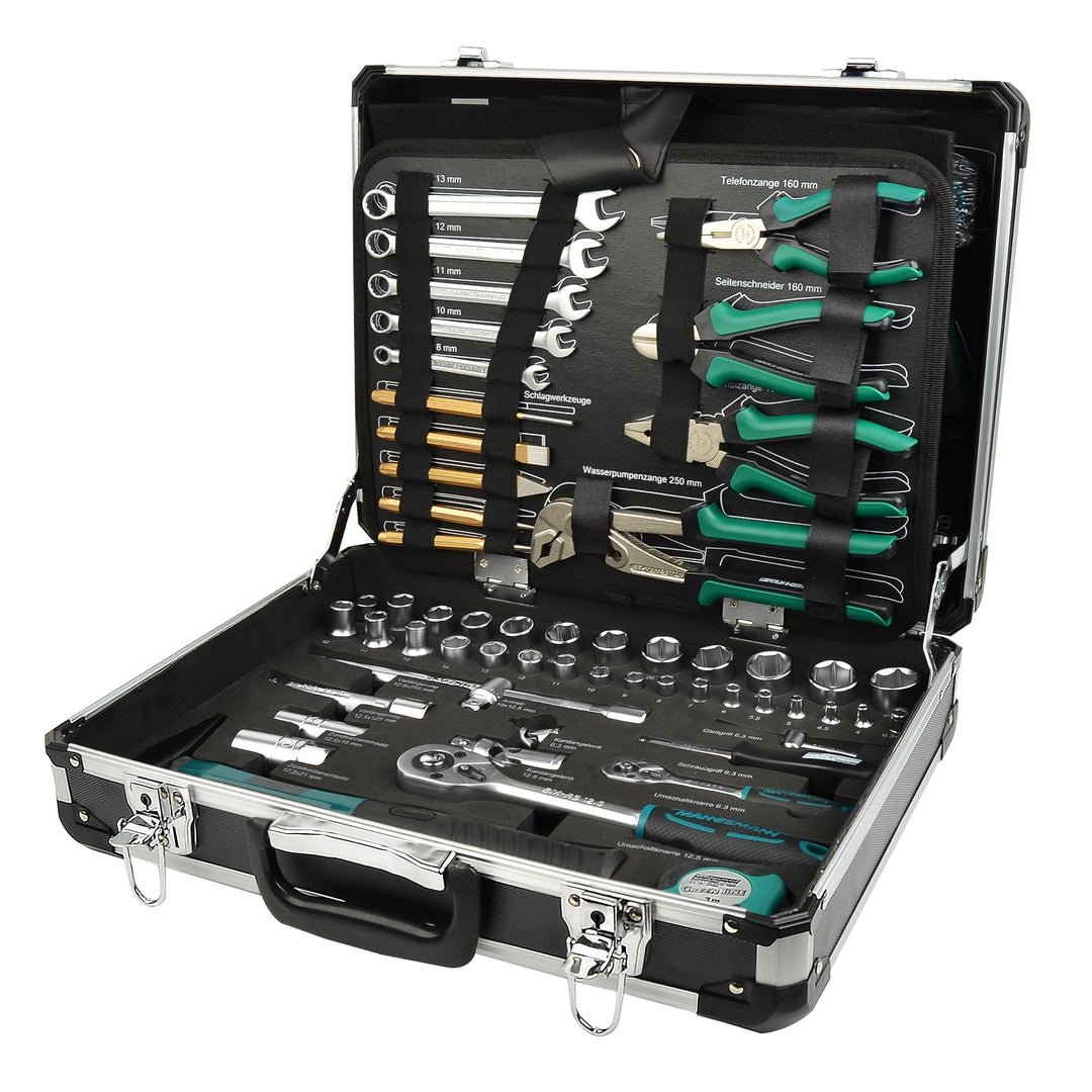 Brüder Mannesmann M29078 - Jeux d’outils multiusages 160 pcs. - MK SELLER EU