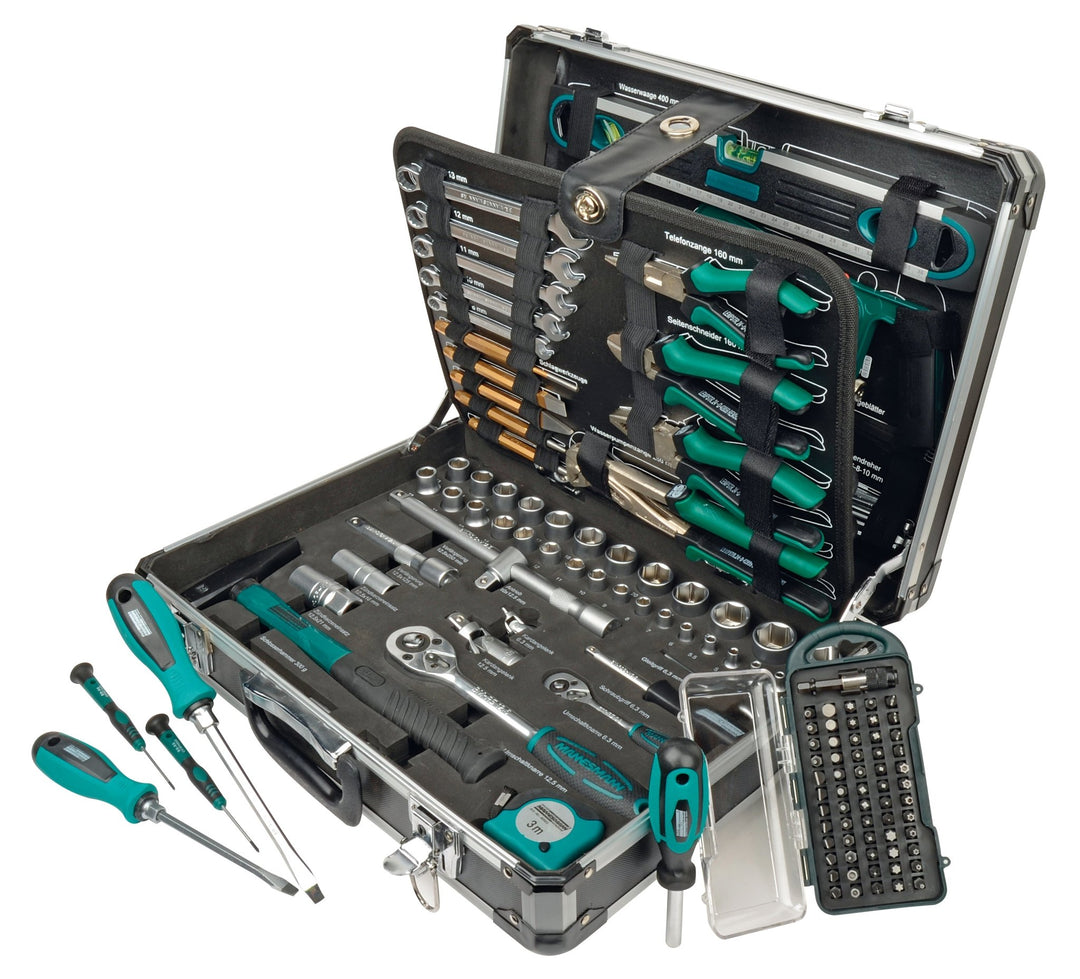 Brüder Mannesmann M29078 - Jeux d’outils multiusages 160 pcs. - MK SELLER EU