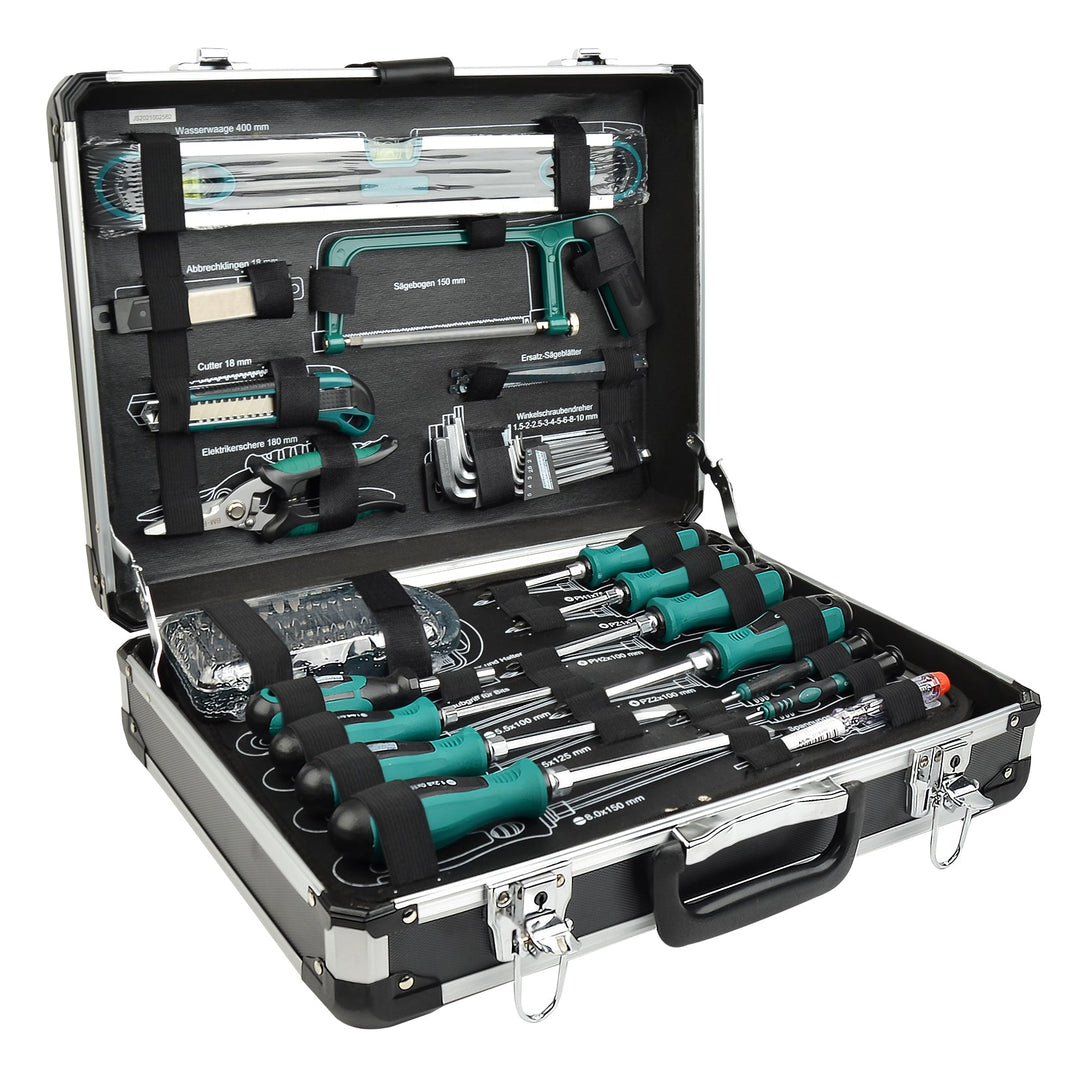 Brüder Mannesmann M29078 - Jeux d’outils multiusages 160 pcs. - MK SELLER EU