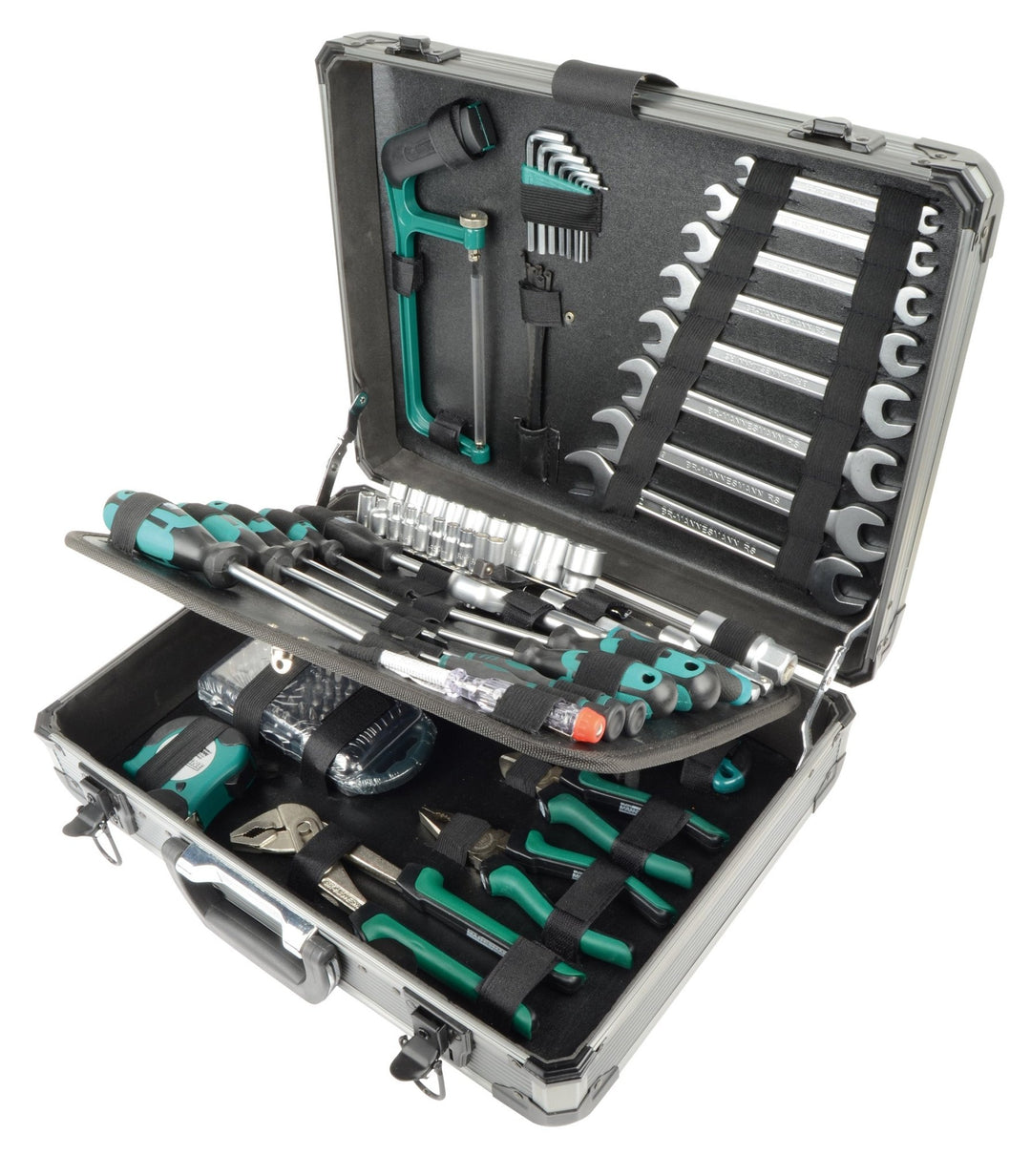 Brüder Mannesmann M29079 - 133 - pcs tool set in alu - case - MK SELLER EU
