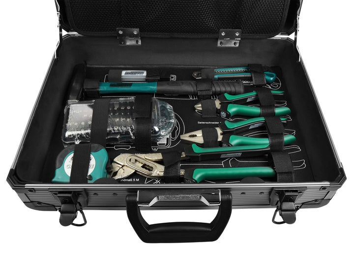 Brüder Mannesmann M29079 - 133 - pcs tool set in alu - case - MK SELLER EU