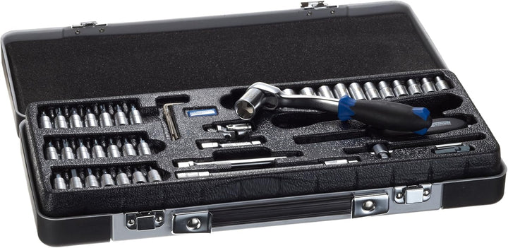 Brüder Mannesmann M29760 - Coffret de douille 46 pcs, boite en métal - MK SELLER EU