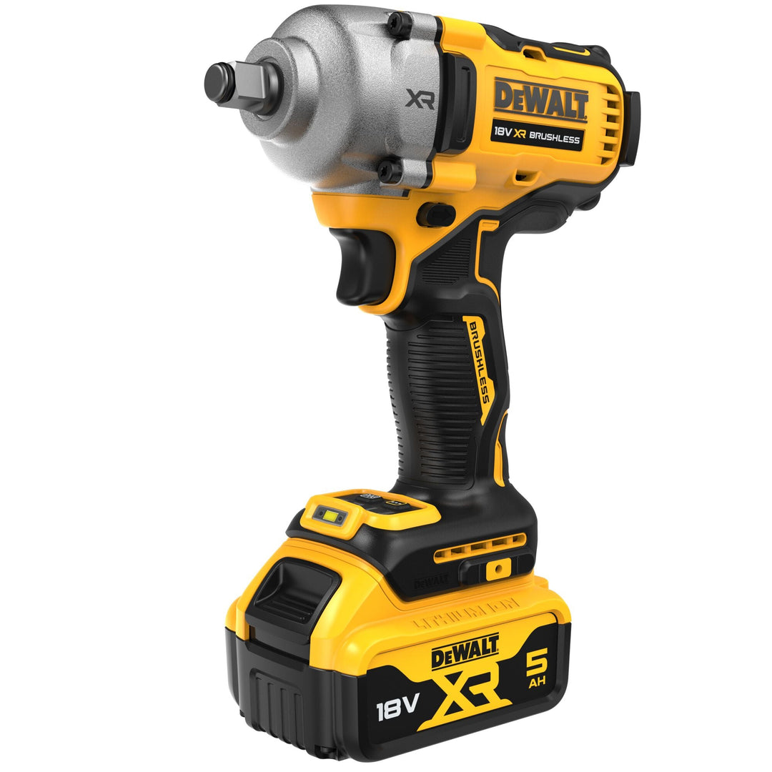 DEWALT Boulonneuse à chocs 1/2‘’ XR 18V 5Ah Li - Ion Brushless 812 Nm - MK SELLER EU