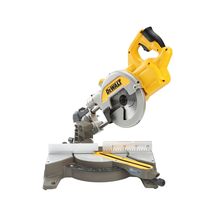 DEWALT Scie à onglets radiale XR FLEXVOLT 54V 2Ah Li - Ion Brushless 216 mm - MK SELLER EU
