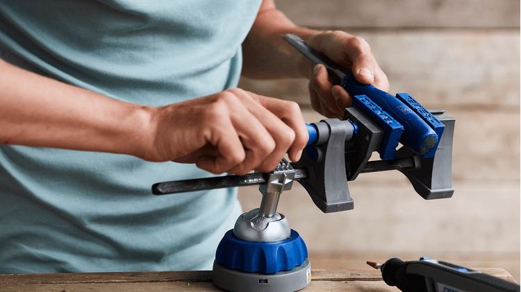 DREMEL 2500 Etau stationnaire, orientable et porte - outil, rotation 360° - MK SELLER EU