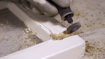 DREMEL 504 Roue a lamelles ø 28 mm ep.4,8 mm grain 80 - MK SELLER EU