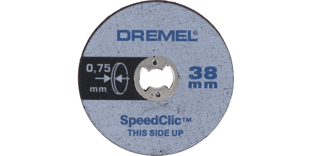 DREMEL S409 Lot de 5 disques EZ SpeedClic ø 38mm ep 0,75mm pour métaux - MK SELLER EU