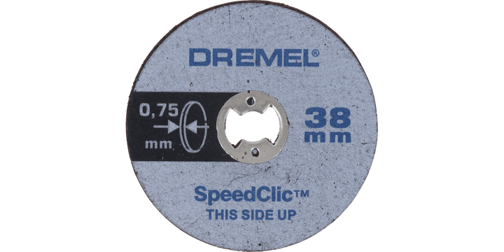 DREMEL S409 Lot de 5 disques EZ SpeedClic ø 38mm ep 0,75mm pour métaux - MK SELLER EU
