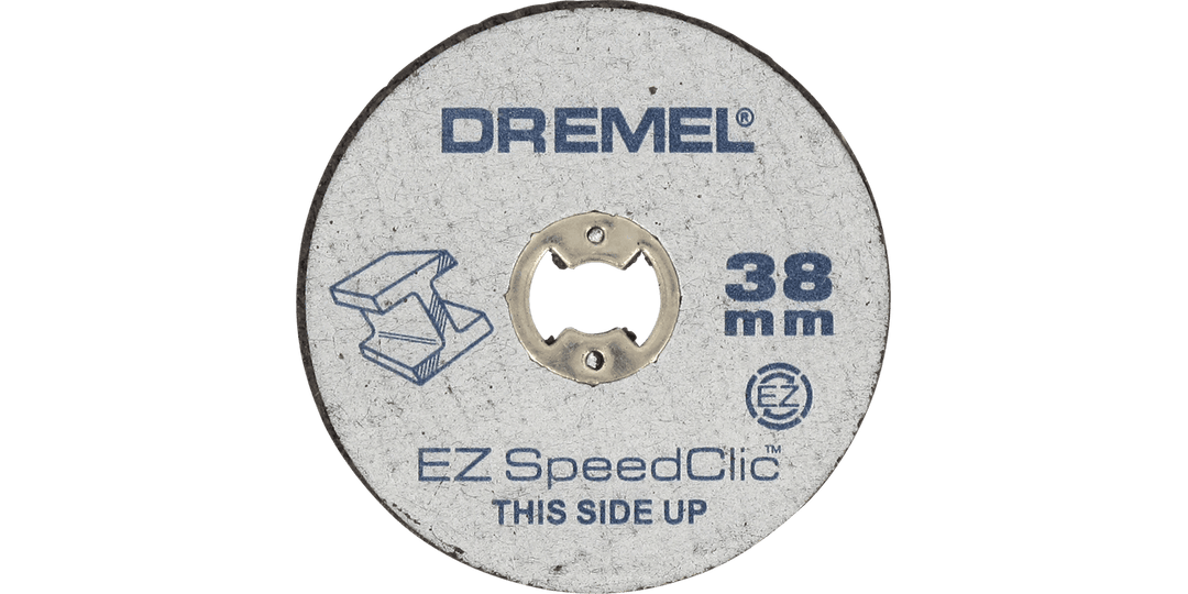 DREMEL S456JD Lot de 12 disques EZ SpeedClic ø 38mm ep 1,2 mm pour metaux - MK SELLER EU