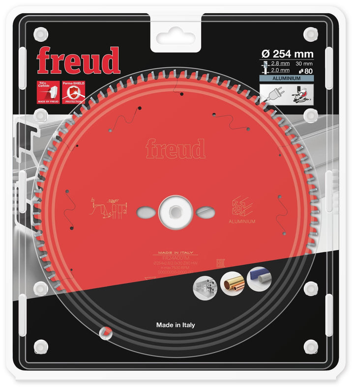 FREUD FR24A001M Lame Aluminium/PVC Ø254×30mm Z80 - MK SELLER EU