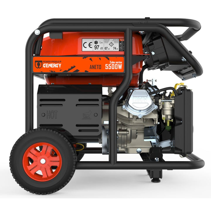 Genergy Aneto 5500 W – Groupe électrogène essence (démarrage manuel) - MK SELLER EU