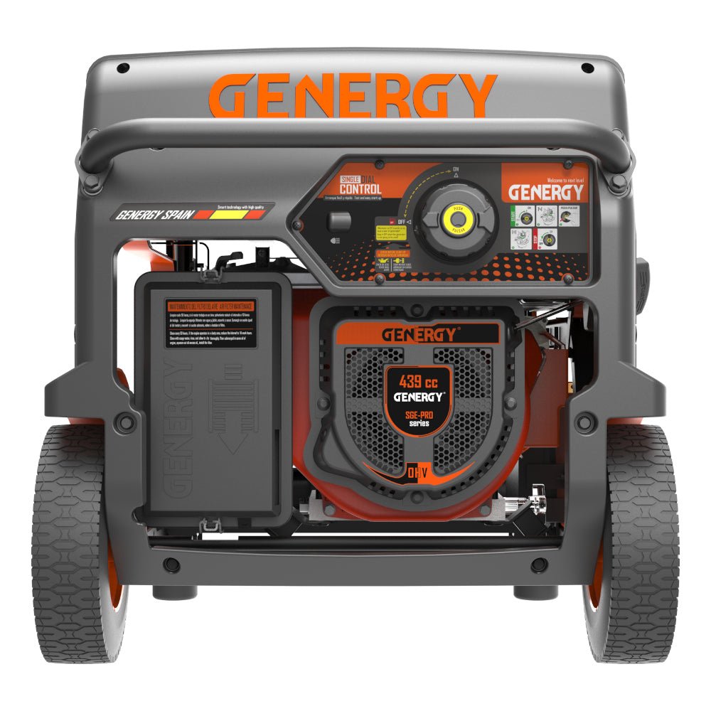 Genergy Baqueira RC 7000 W – Groupe électrogène essence (démarrage électrique + télécommande) - MK SELLER EU
