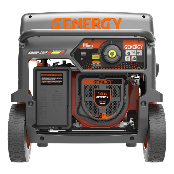 Genergy Baqueira RC 7000 W – Groupe électrogène essence (démarrage électrique + télécommande) - MK SELLER EU