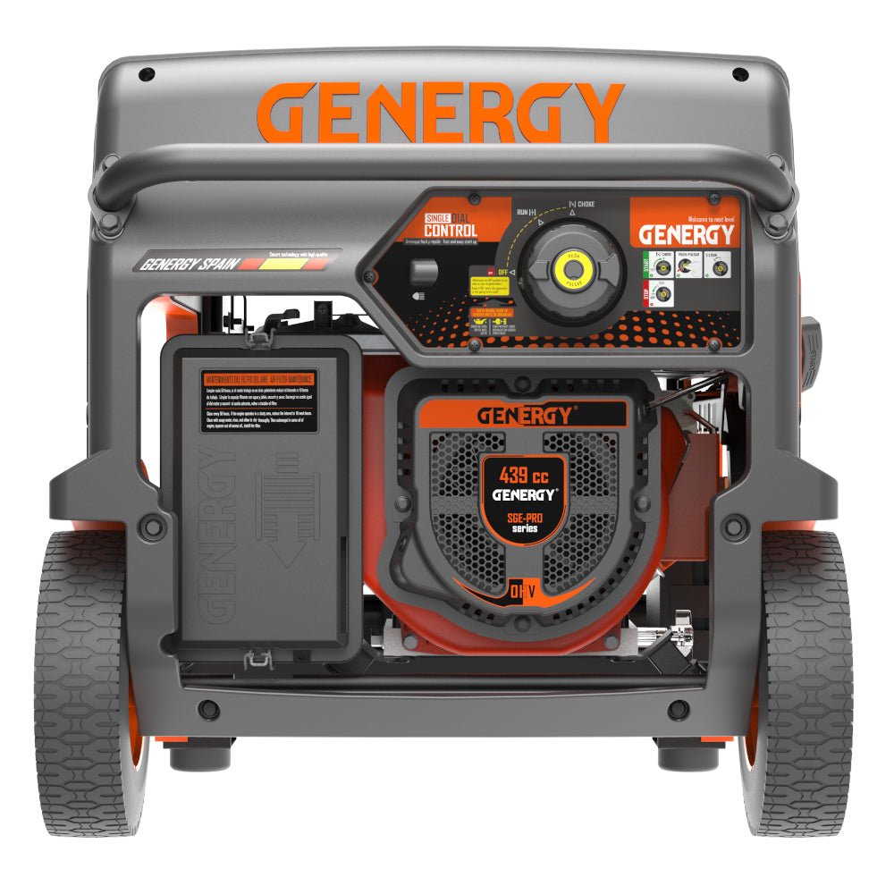 Genergy Baqueira - S 7000 W – Groupe électrogène essence (démarrage électrique) - MK SELLER EU