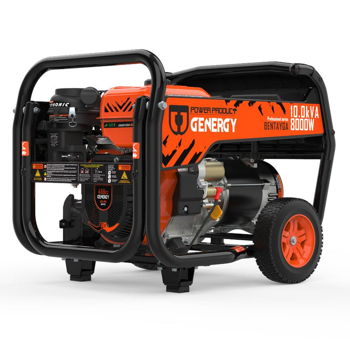 Genergy Bentayga 8000 W – Groupe électrogène triphasé (démarrage électrique) - MK SELLER EU