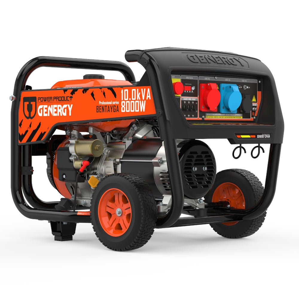 Genergy Bentayga 8000 W – Groupe électrogène triphasé (démarrage électrique) - MK SELLER EU