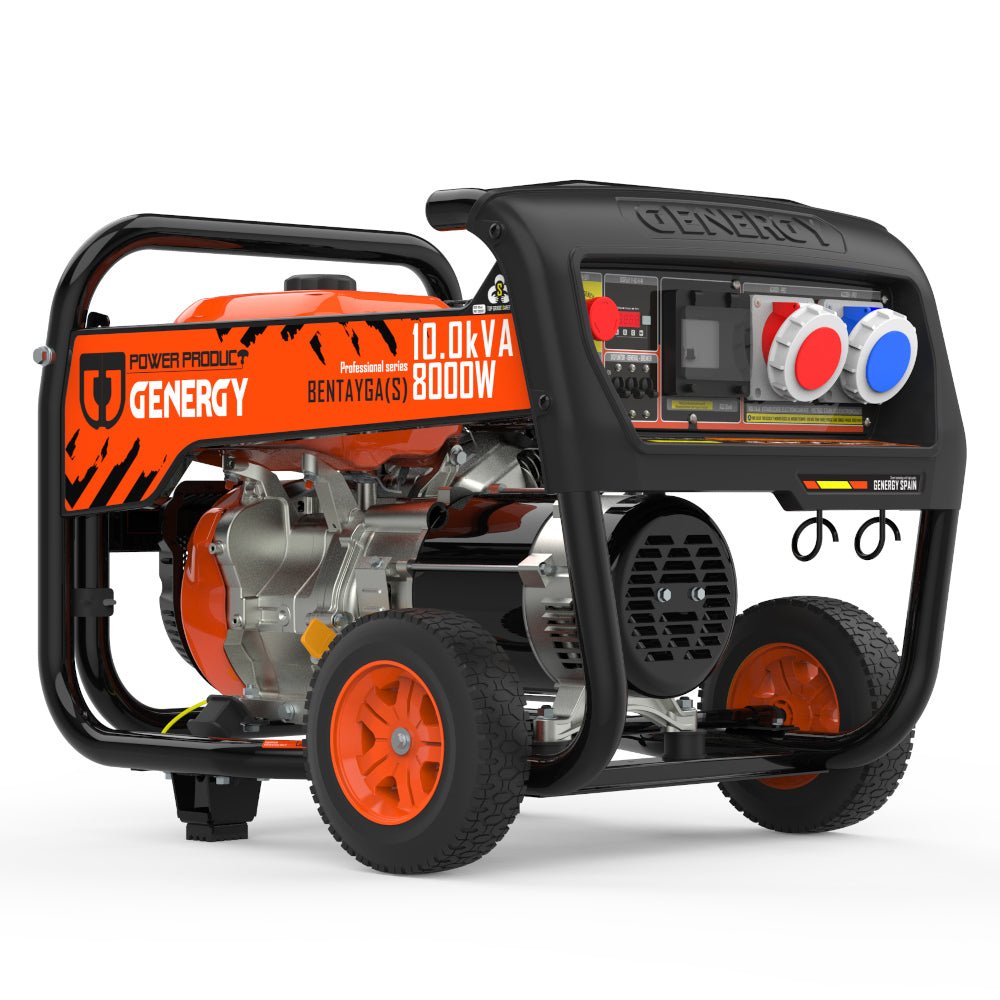 Genergy Bentayga - S 8000 W – Groupe électrogène triphasé (démarrage manuel) - MK SELLER EU