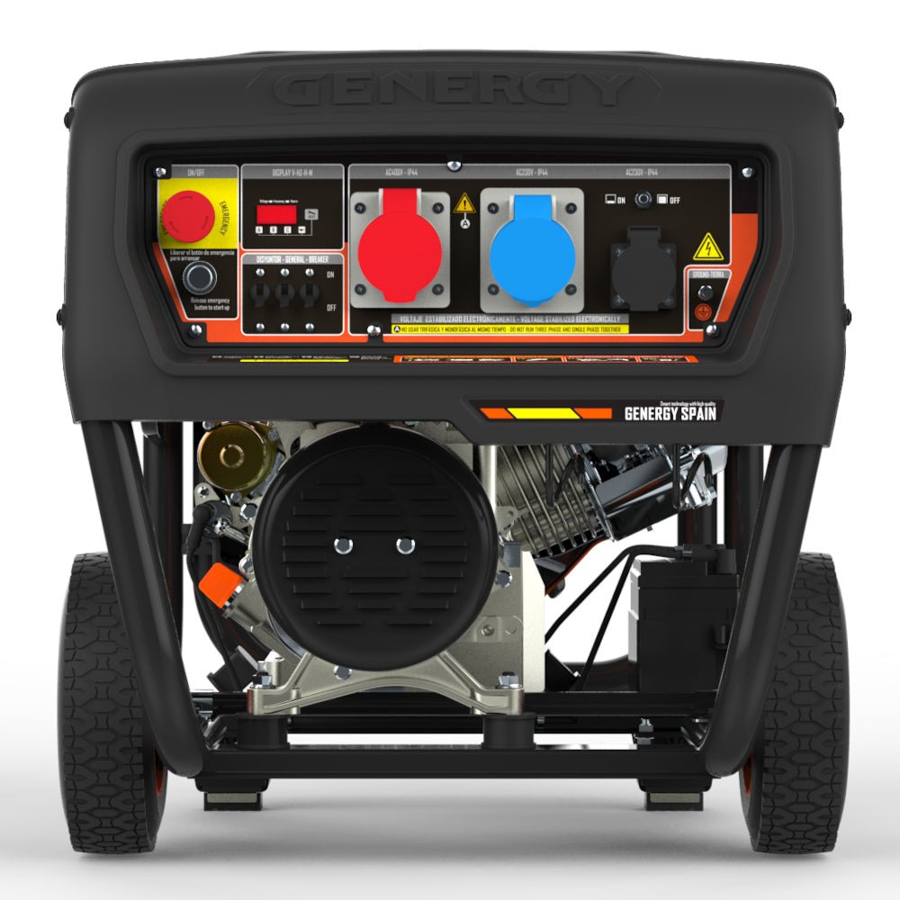 Genergy Candanchú 7000 W – Groupe électrogène triphasé (démarrage électrique) - MK SELLER EU