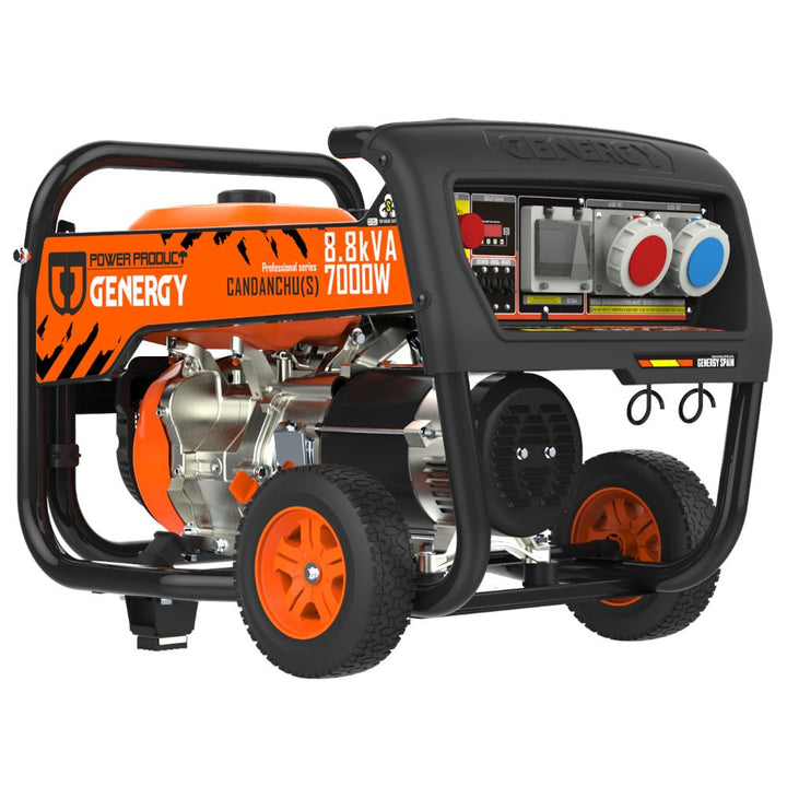 Genergy Candanchú - S 7000 W – Groupe électrogène triphasé (démarrage manuel) - MK SELLER EU