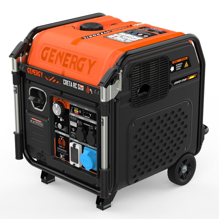 Genergy Creta - RC Silent 7500 W – Groupe électrogène Inverter silencieux - MK SELLER EU