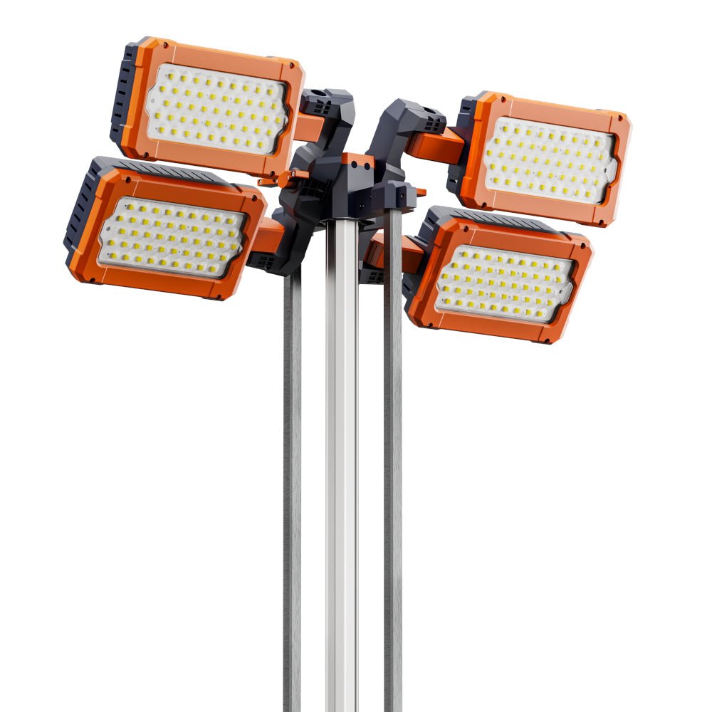 Genergy DIRECT - 500 52000 lumens – Tour d'éclairage télescopique - MK SELLER EU