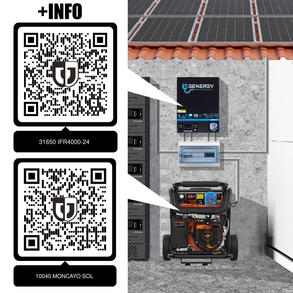 Genergy Eco 6000 – Kit solaire hybride - MK SELLER EU