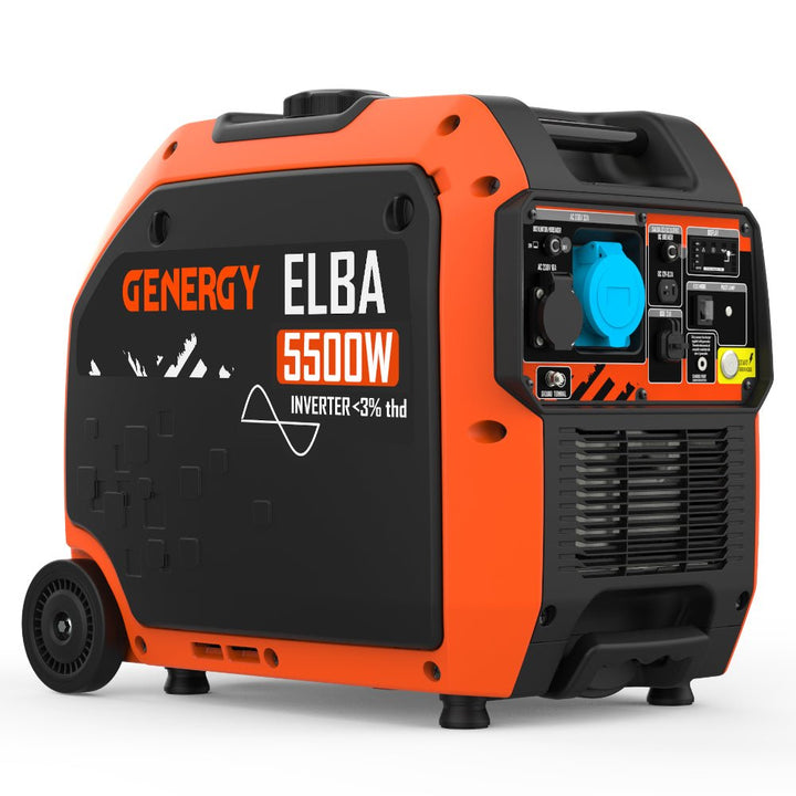 Genergy Elba RC 5500 W – Groupe électrogène Inverter (démarrage électrique + télécommande) - MK SELLER EU