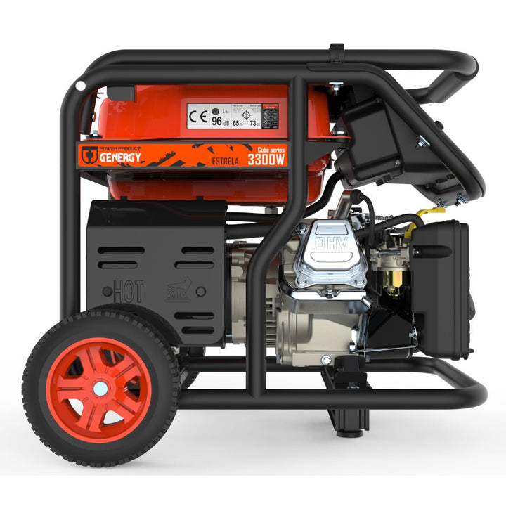 Genergy Estrela 3300 W – Groupe électrogène essence (démarrage manuel) - MK SELLER EU