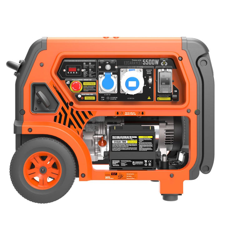 Genergy Ezcaray - S 7000 W – Groupe électrogène essence (démarrage électrique) - MK SELLER EU